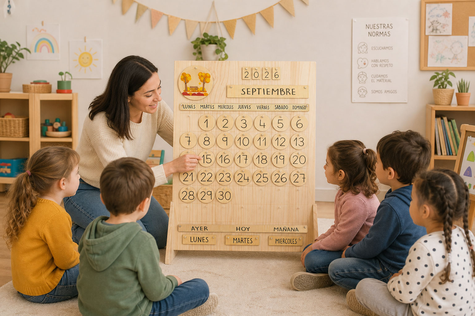 Calendario escolar bilíngüe - Imagen 4
